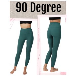 90 Degree Leggings by Reflex Yoga Squat Proof Leggings Size XS
